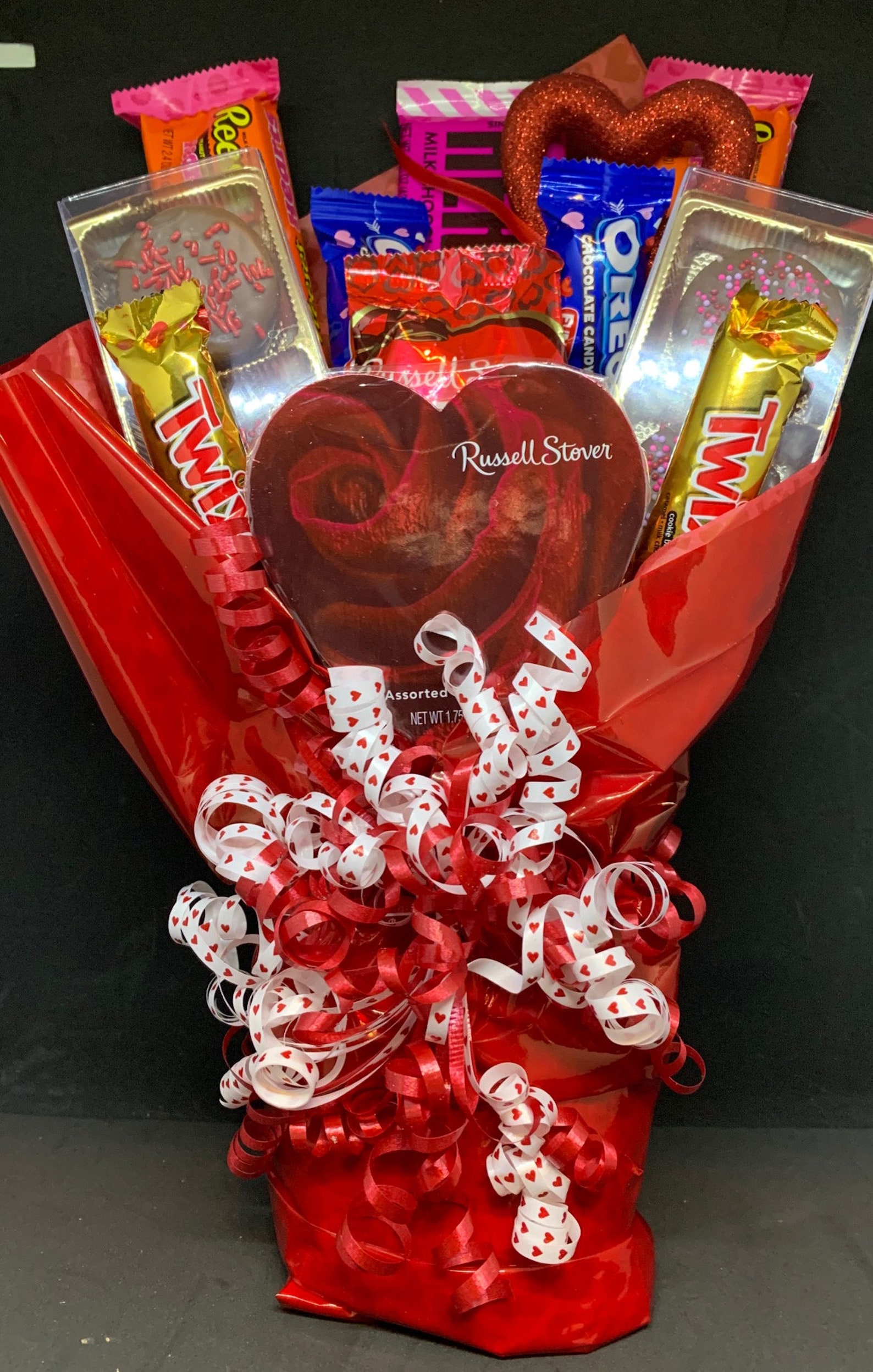 Valentine's Day Candy Bar Bouquet Etsy