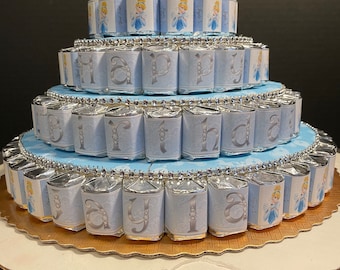 Cinderella Themed Candy Cake, Cinderella Candy Cake, Cinderella Cake, Candy Cake