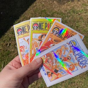One Piece Holographic Stickers - Romance Dawn (Pre-Timeskip)