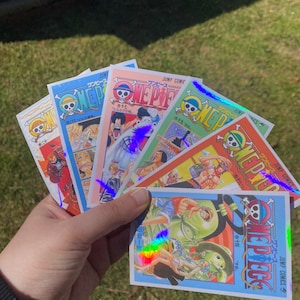One Piece Holographic Stickers - Laboon, Drum Island and Alabasta (Pre-Timeskip)