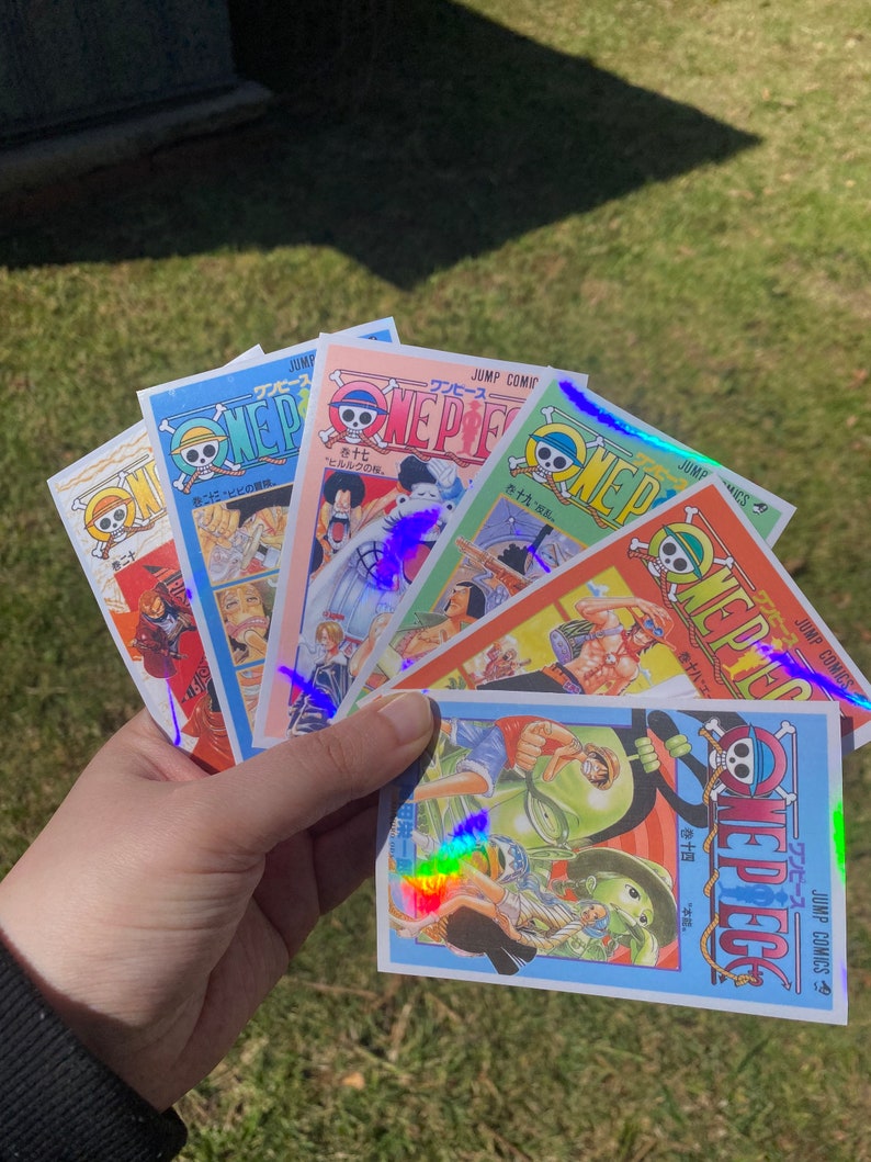 One Piece Holographic Stickers - Laboon, Drum Island and Alabasta (pre ...