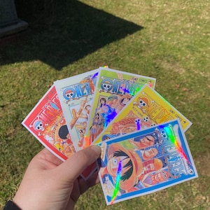 One Piece Holographic Stickers - Skypiea and Foxy Pirates (Pre-Timeskip)
