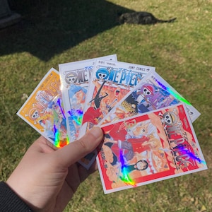 One Piece Holographic Stickers - Water Seven to Enies Lobby (Pre-Timeskip)