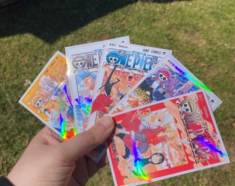 Pegatinas holográficas de One Piece: Water Seven a Enies Lobby (antes del salto temporal)