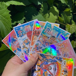 One Piece Holographic Stickers - Egghead (Timeskip)