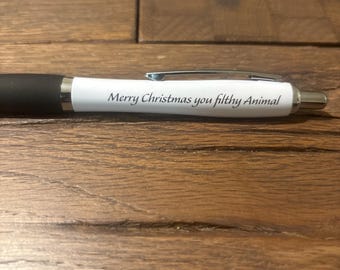 Home Alone quote pen