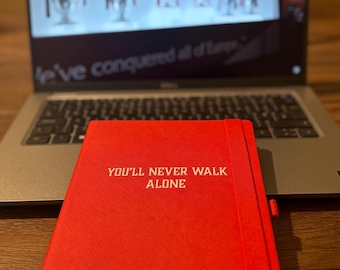 Liverpool You’ll Never Walk Alone notebook