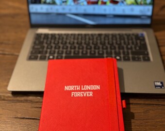 Arsenal north London forever notebook