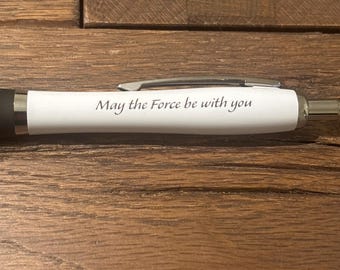 Movie quote pen Star Wars