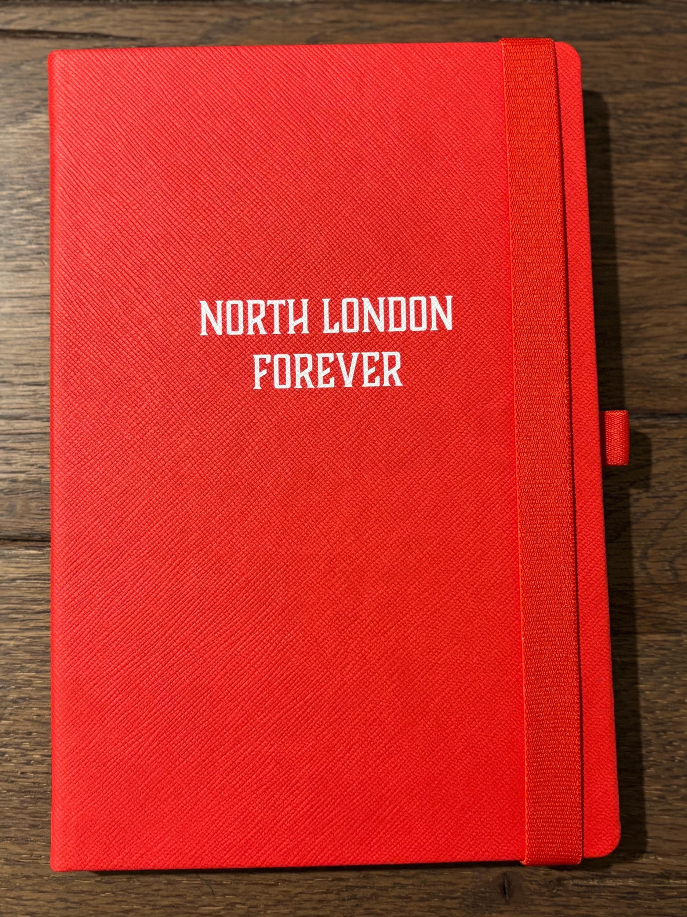 Arsenal North London Forever Notebook - Etsy UK