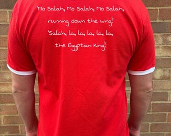 Liverpool t-shirt with players names