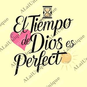 El Tiempo de Dios png, Frases Cristiana, Frases Religiosas png, Spanisches png, Christliches png, Disenos Cristianos, Bibel png