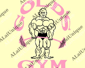 90s Gold Gym Palm Spring California png, Funny Sasquatch Gym Workout png, Athletic Blend png