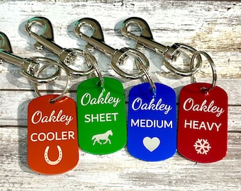 Horse Blanket Tag