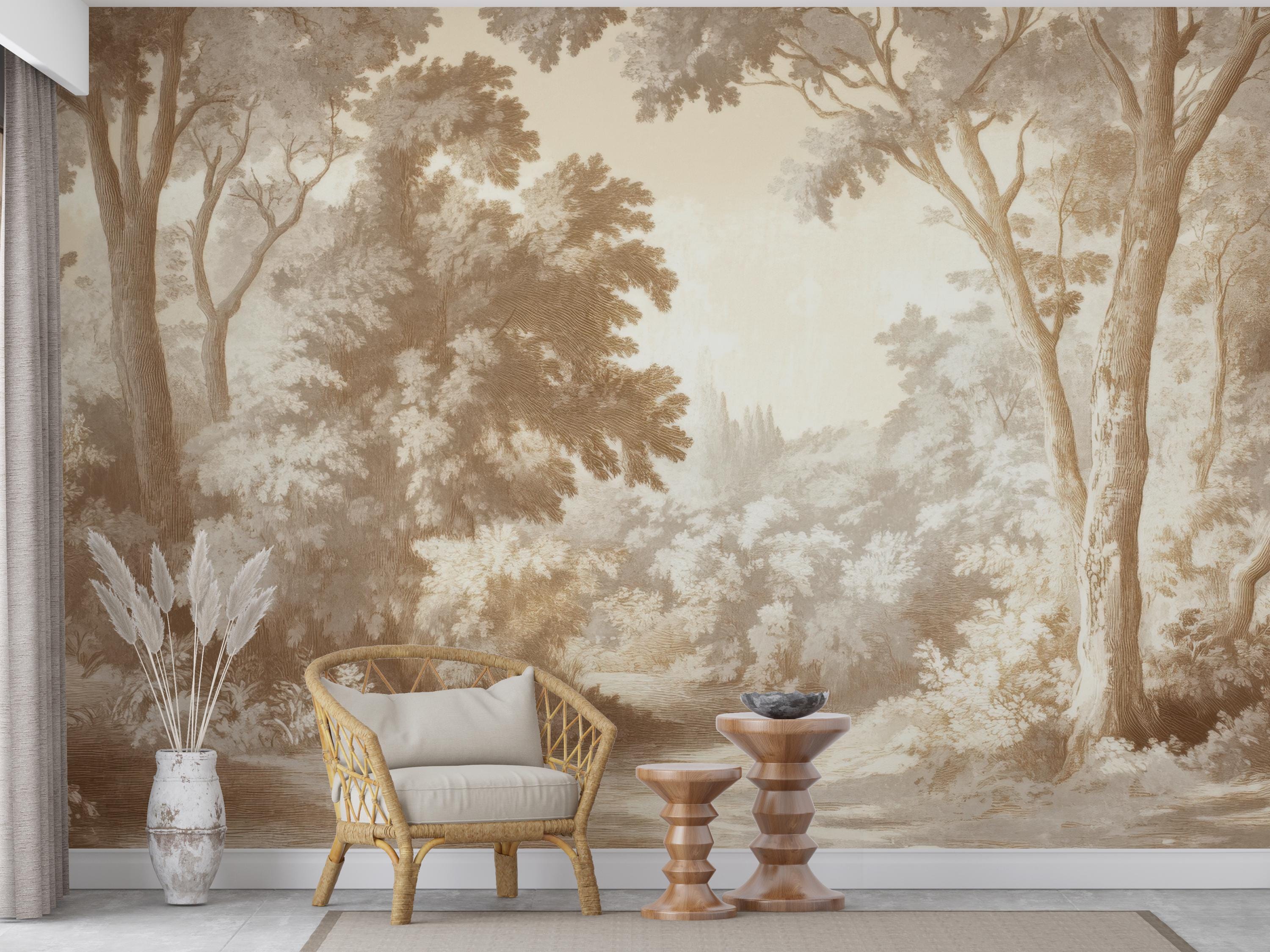 Forest Wallpaper Peel Stck Vnyl Wallpaper Wall Mural Wallpaper Prnt - View #4