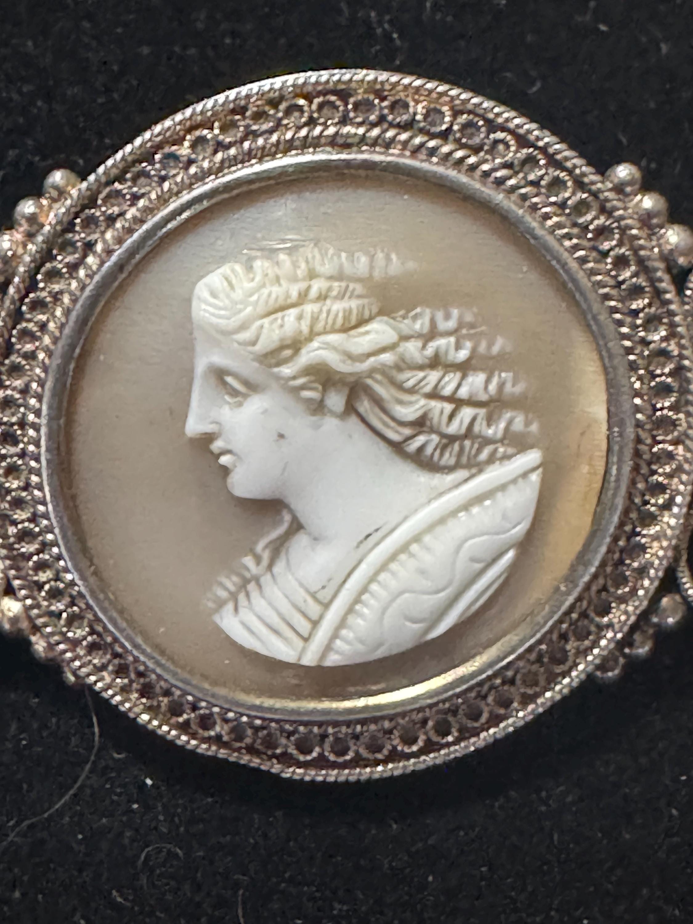 Shell Cameo - Etsy