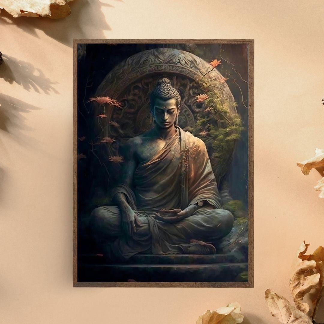 Handcrafted Meditating Buddha for Home Tranquility main image 1