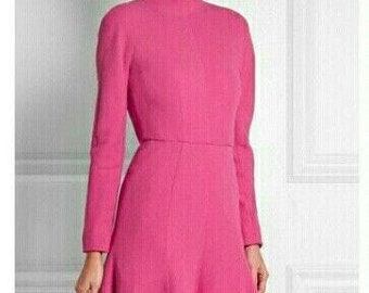 Abito da sposa rosa personalizzato per donna: elegante abito per la madre della sposa e per le damigelle.