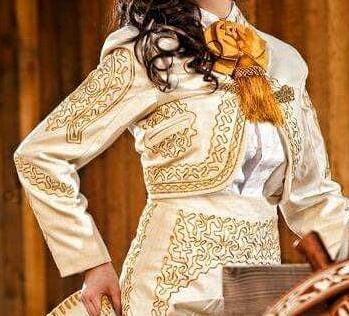 Traje Típico Vestimenta De Charro Mujer Traje Charro Mujer España