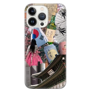 South korea Phone Case Seoul Cover for iPhone 16 Pro, 15, 14, 13, 12, 11, Google Pixel 9, 8, 7A, 6A, Samsung Galaxy S24 Ultra, S23fe, A05 A5