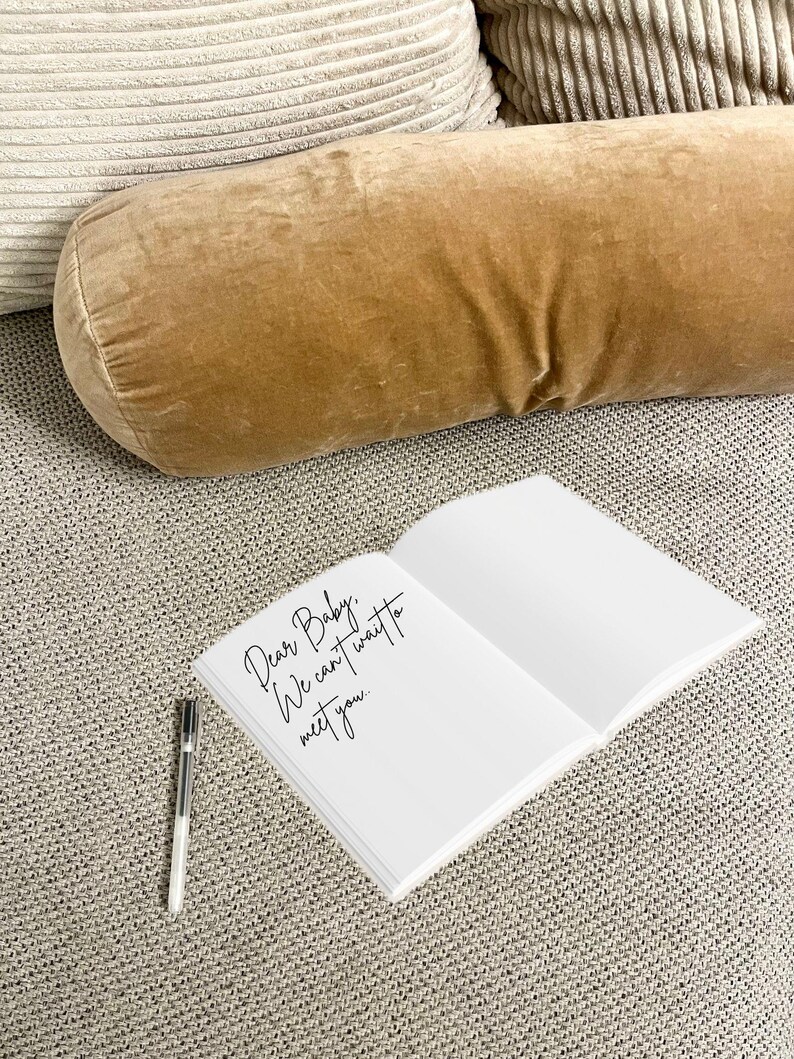 Baby Book, Baby Shower Guestbook, Pregnancy Journal, Baby Memories and