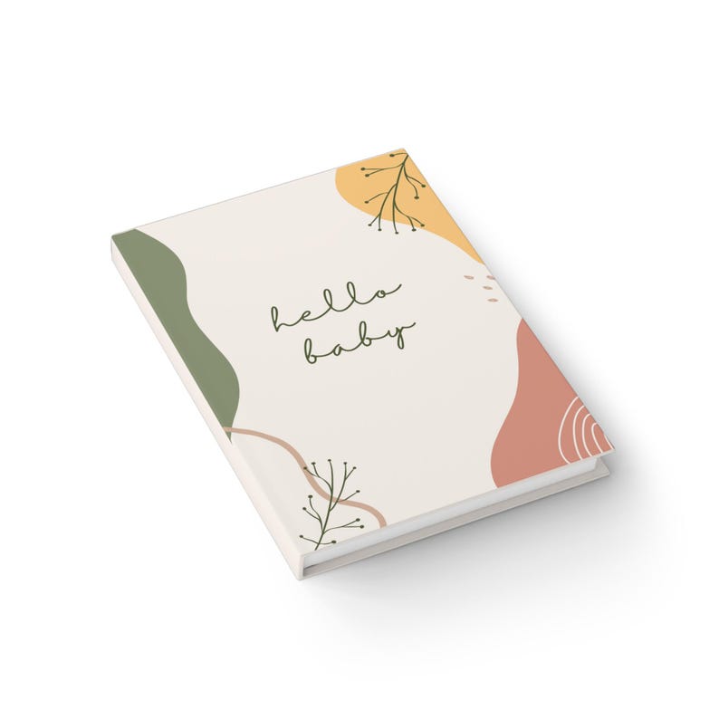 Baby Book, Baby Shower Guestbook, Pregnancy Journal, Baby Memories and