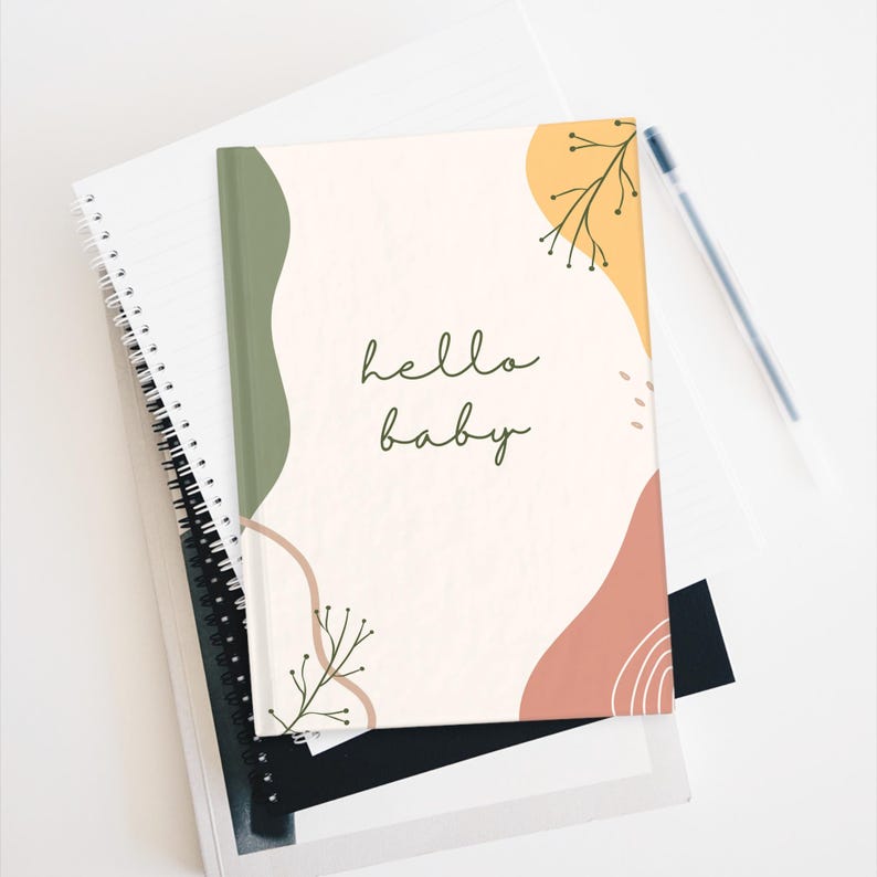 Baby Book, Baby Shower Guestbook, Pregnancy Journal, Baby Memories and