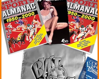 Ritorno al futuro - Almanacco sportivo di Gray con ricevuta, borsa argentata, rivista Oh Làlà