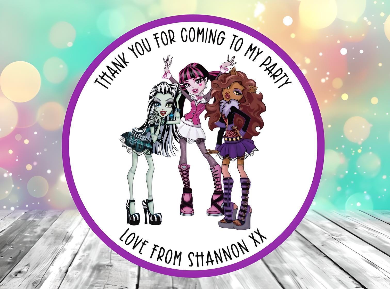 Monster High Cupcake Topper - Etsy UK monster-high-cupcake-topper-etsy-uk