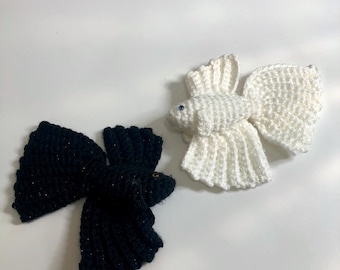 crochet betta fish!