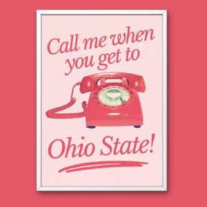 Trendy Ohio State Wall Art!