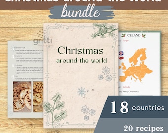 Christmas Around the World Learning Pack | Unit Study | 20 Countries | Cultural Advent Calendar