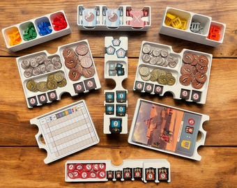 7 Wonders Brettspiel Einsatz: Passend für Second Edition, Städte, Anführer, Armada