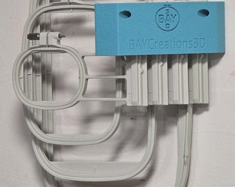 Brother Embroidery Hoop Storage - Wall Mount (25 Colors!)
