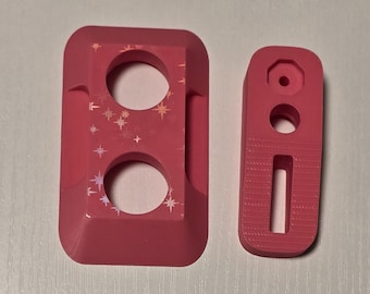 Bernina Starry 3D Effect Knob and Bobbin Winder Guards (24 Color Choices!)