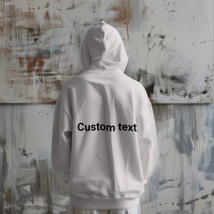 Custom Hoodie , Personalized Custom Longsleeve , Unisex Custom Personalized Sweatshirt, Custom Design Crewneck , Custom Text , Custom Design