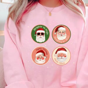 Santa Clipart Shirt, Santas Shirt ,Santa swaetshirt , Santa Claus Shirt, Merry Christmas Shirt , Santa Funny Shirt , Santa funny sweatshirt,