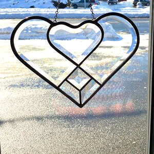 Beveled Hearts