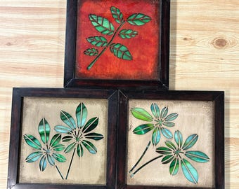 LEAVES stained glass & metal