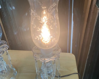 crystal bedside lights
