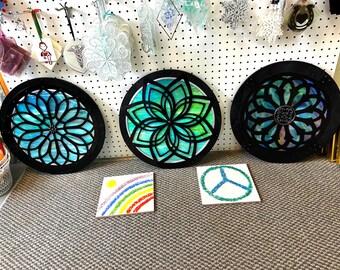 COLORFUL circle hanging