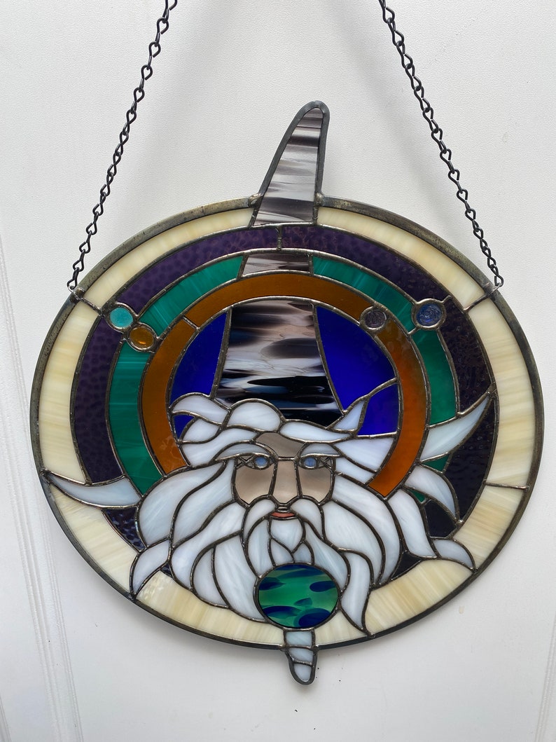 Wizard in stained glass image 5