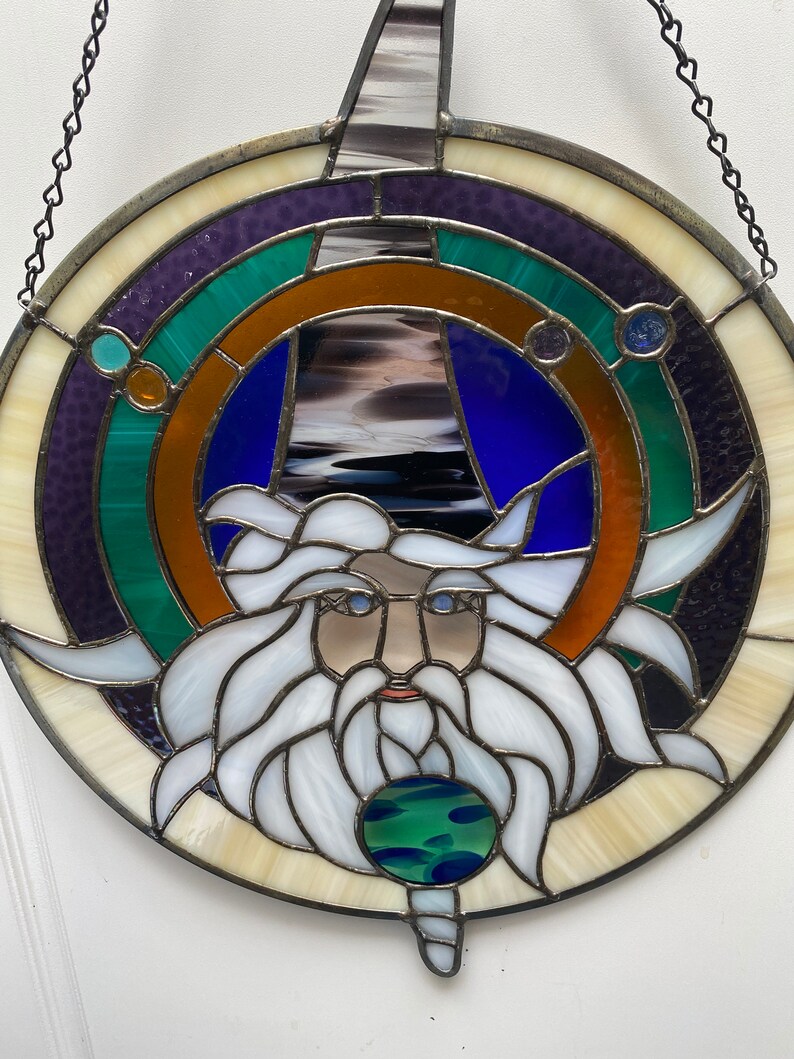 Wizard in stained glass image 6