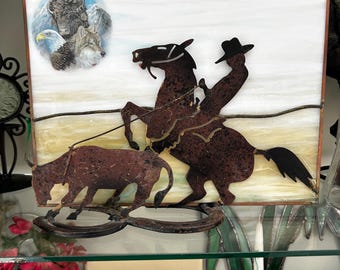 Cowboy Wrangler statue