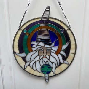 Wizard in stained glass image 3