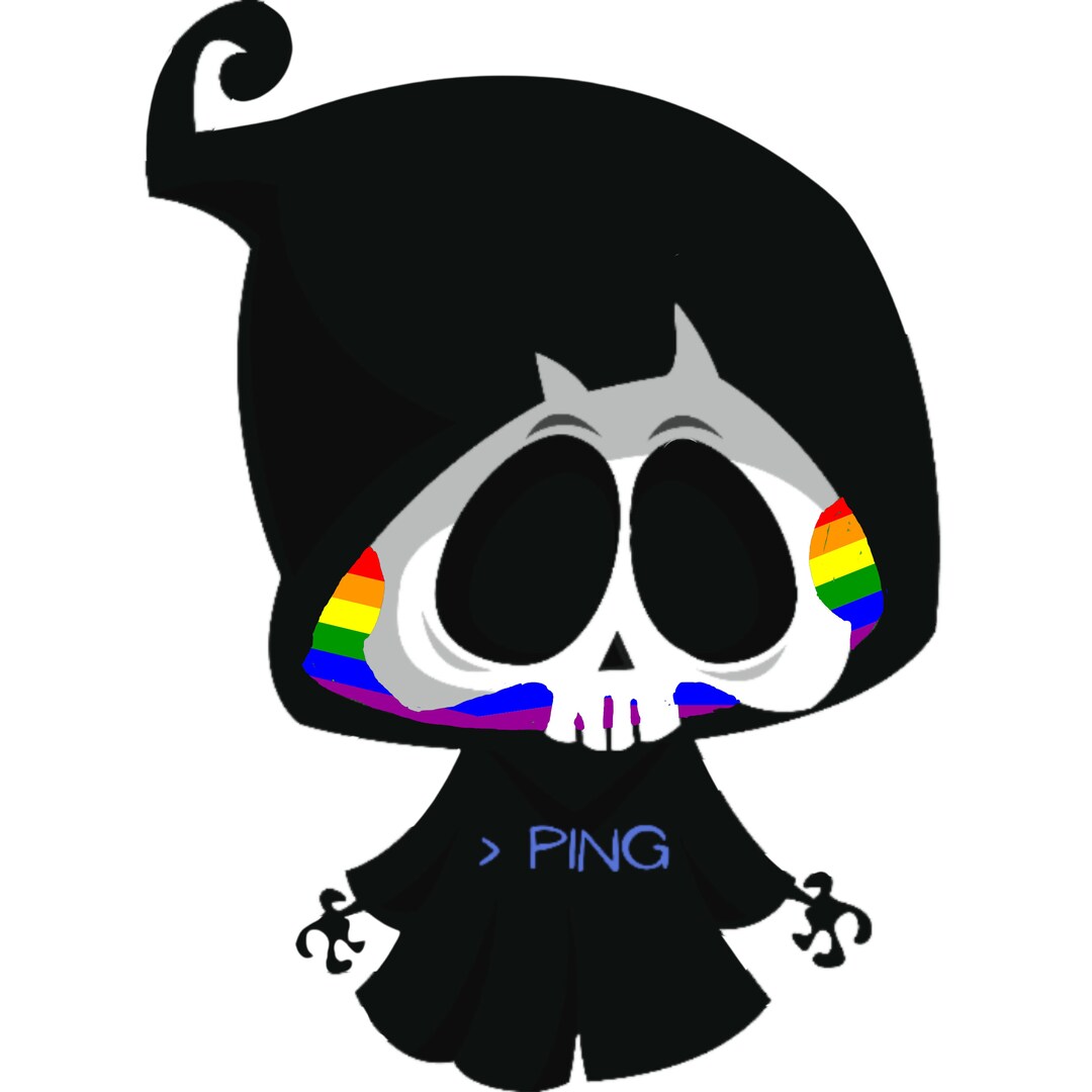 Ping of Death in Monochrome and Rainbow: PES, SAF, TIF Embroidery Files ...
