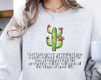 Sudadera Faith, Regalo cristiano, Sudadera Promesa de Dios