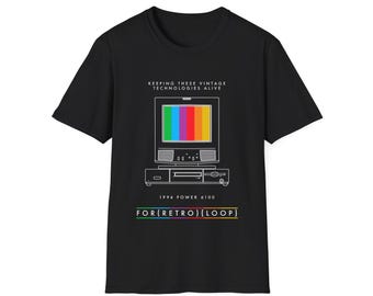 1994 Power  6100 - Old Computer Hardware - Unisex Softstyle Computer T-Shirt