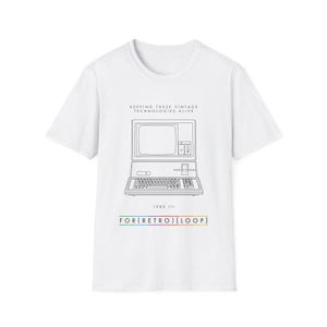 1980 Computer III - Classic Computer Hardware - Unisex Softstyle T-Shirt