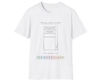 1993 Quadra 800 - Classic Computer Hardware - Unisex Softstyle T-Shirt